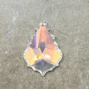 Feng Shui Faceted Maple Crystal Prism Suncatcher Chandelier Glass Pendant